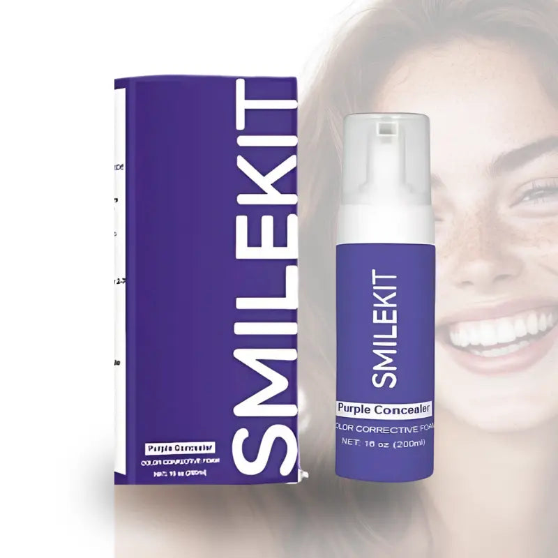 Smilekit espuma morada blanqueadora