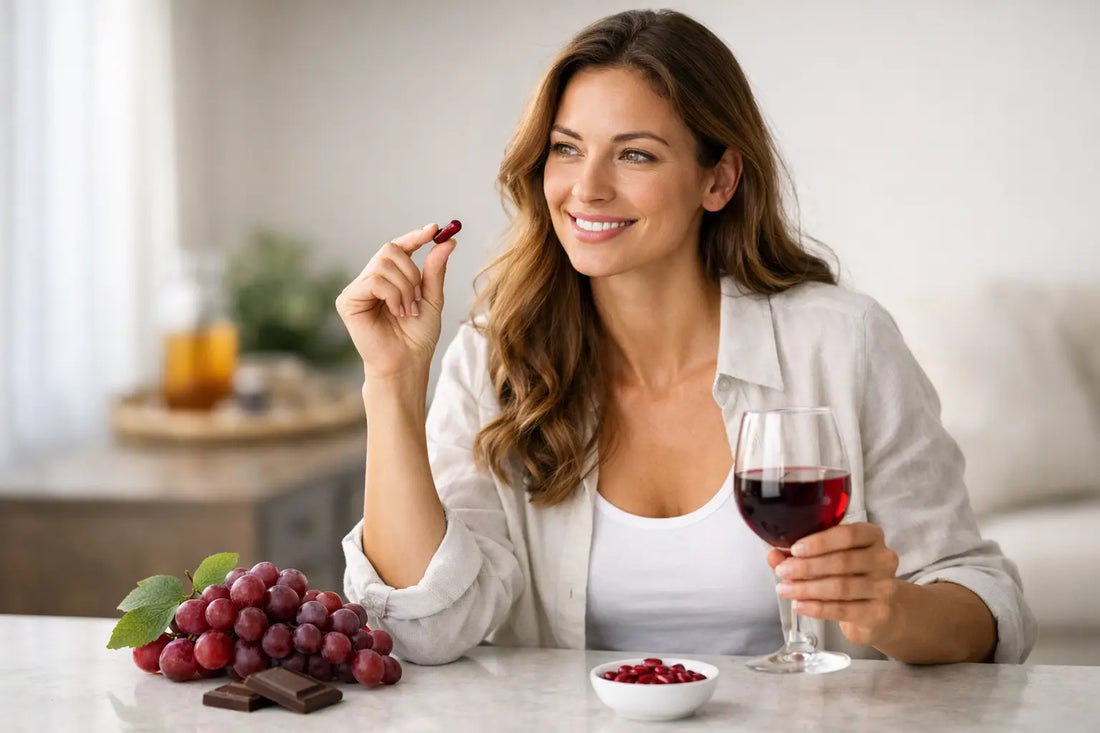 Resveratrol para mujeres: qué sí puede aportar