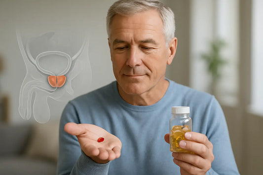 Vitaminas para próstata en hombres: qué sí funciona