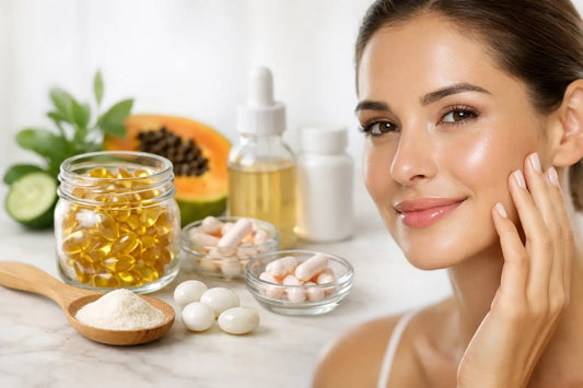 Mejores suplementos para piel luminosa y elasticidad
