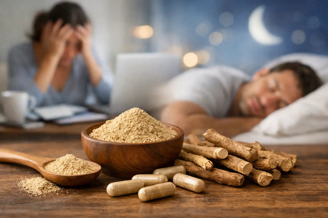 Cómo tomar ashwagandha para estrés y sueño