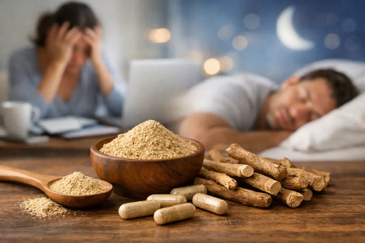 Cómo tomar ashwagandha para estrés y sueño