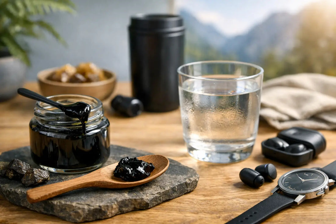 Cómo tomar shilajit para energía diaria