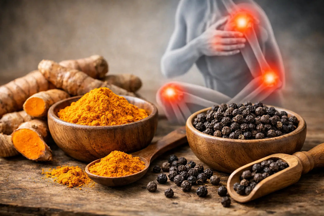 Cúrcuma con pimienta para inflamación: ¿sirve?