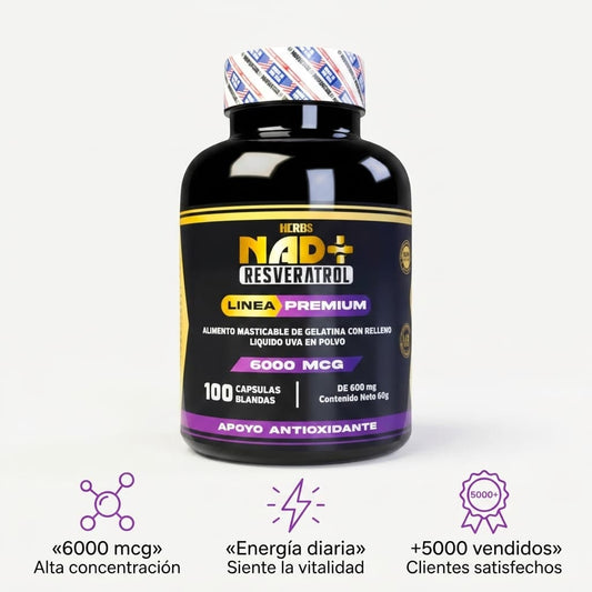 NAD + RESVERATROL MASCULINO