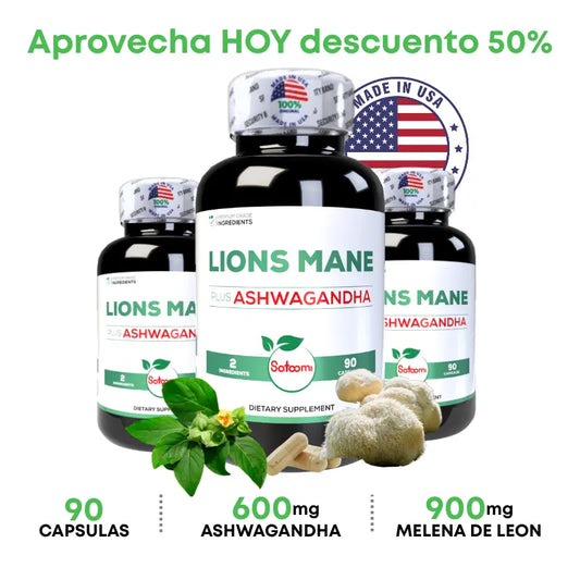 MELENA DE LEON + ASHWAGANDHA 90 Capsulas