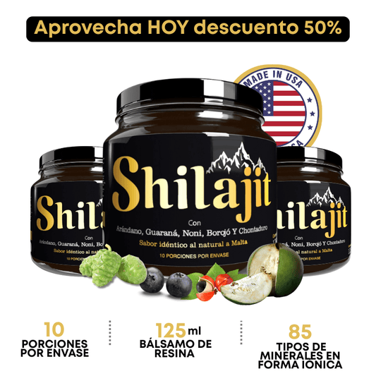 Shilajit Bálsamo de Resina de 125mL