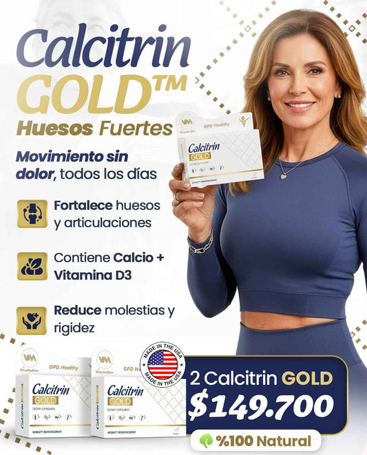 Calcitrin Gold Importación EE.UU - Potencia tus articulaciones
